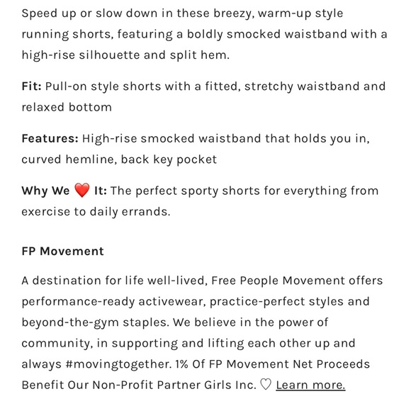 Free People The Way Home Shorts NWT - Picture 6 of 10